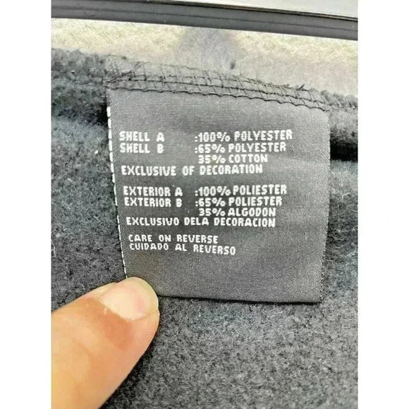 Chicago Bears NFL Jersey Hoodie (Double-Layer) Sweatshirt Adult Men Large - Picture 9 of 12